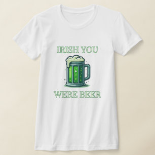 Camiseta Pun de cerveza verde