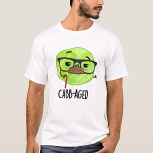 Camiseta Pun de col con la vieja y divertida Veggie Cabbage