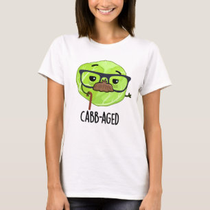 Camiseta Pun de col con la vieja y divertida Veggie Cabbage