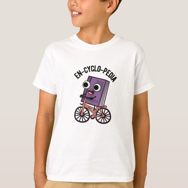 Camiseta Pun de Enciclopedia Graciosa En-ciclo-Pedia (Anverso)
