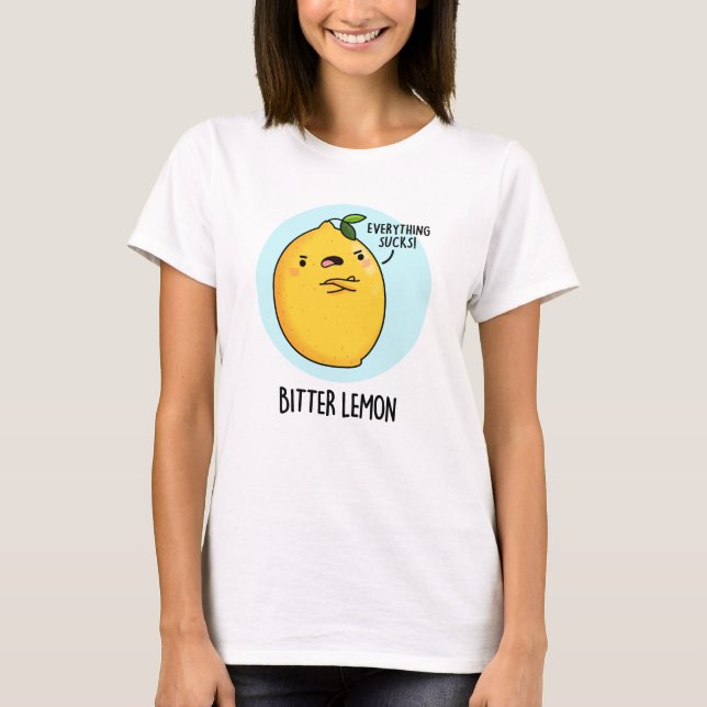 Camiseta Pun de fruta divertida con limón (Anverso)
