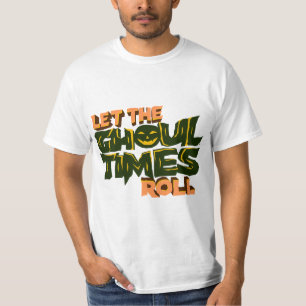Camiseta Pun de Halloween Dejar pasar los tiempos de ghoul