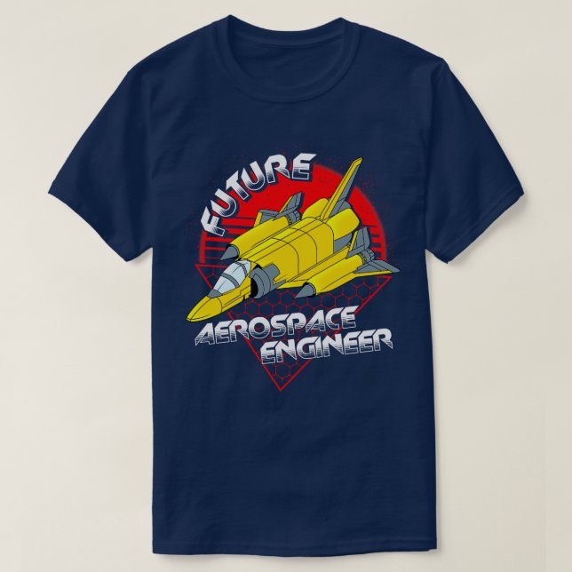 Camiseta Pun de Ingeniería de Cohetes de Ingeniería Aeroesp (Diseño del anverso)