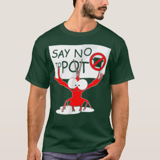 Camiseta Pun De Langostinos Diga No A La Lobista De La Caza