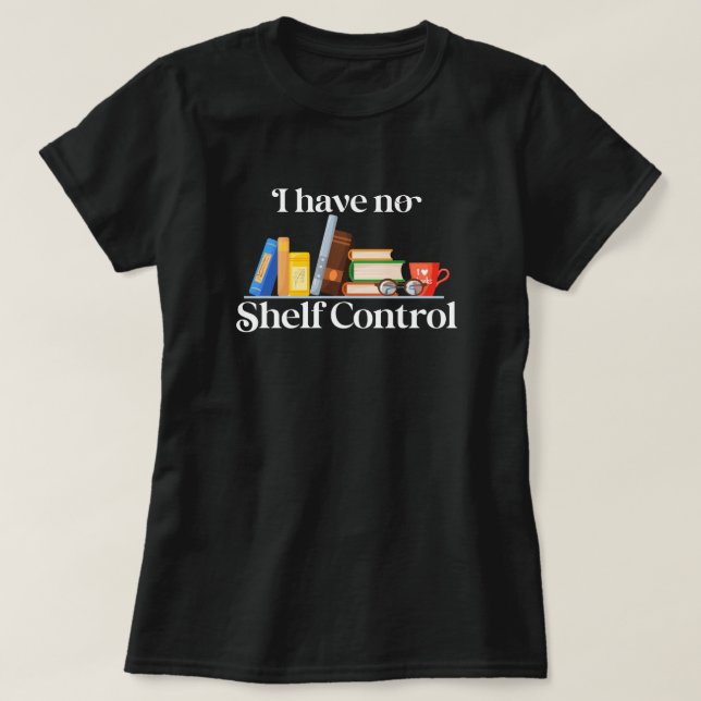 Camiseta Pun de lectura de libros (Diseño del anverso)