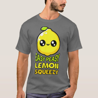 Camiseta Pun de limón de limón suave y suave