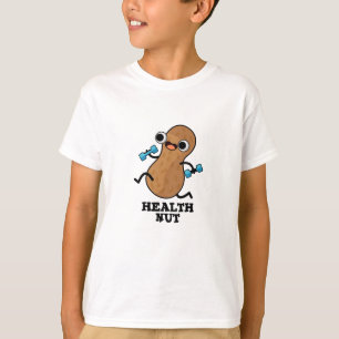 Camiseta Pun de maní para ejercicios divertidos de nueces d