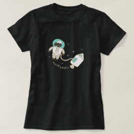Camiseta Pun de palabras divertidas para las ovejas espacia