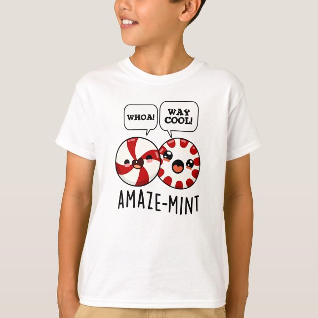 Camiseta Pun de Peppermint gracioso (Anverso)