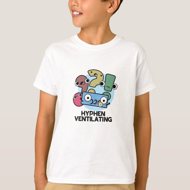 Camiseta Pun de puntuación divertida con ventilación de hyp (Anverso)