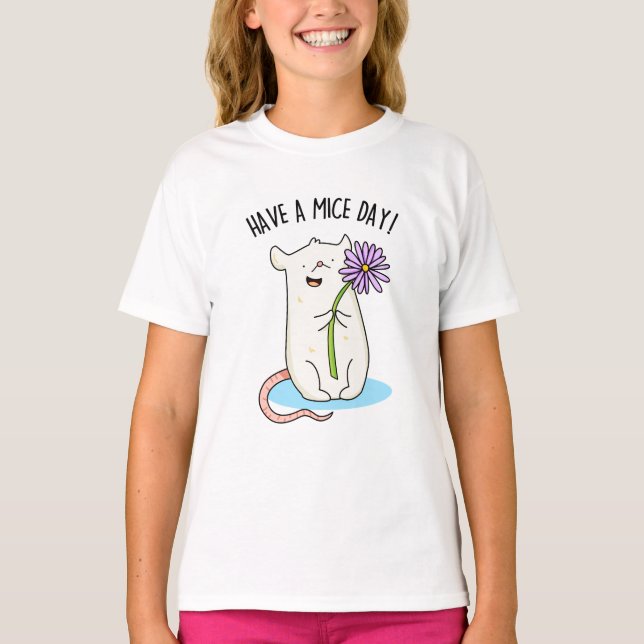 Camiseta Pun De Ratón Gracioso En El Día Del Ratón (Anverso)