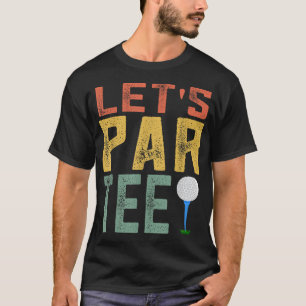 Camiseta Pun de regalo de la Liga de Golf Retro para ParVin
