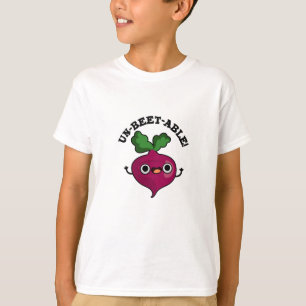 Camiseta Pun de remolacha verde lindo no remolacha