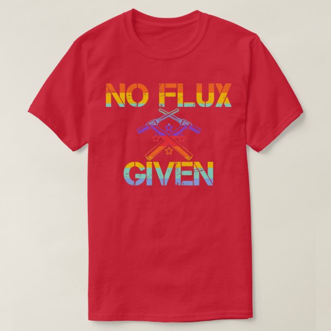Camiseta Pun de soldadura No se da ningún flujo (Diseño del anverso)