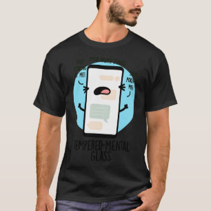 Camiseta Pun de teléfono celular de vidrio templado