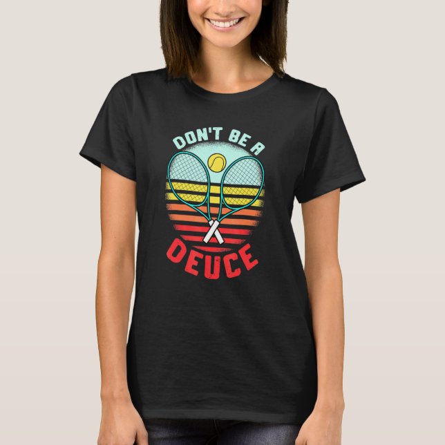 Camiseta Pun de tenis no es un Tenni retro para bolas de De (Anverso)