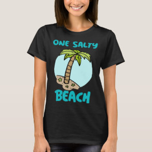 Camiseta Pun de vacaciones de verano de ONE SALTY BEACH