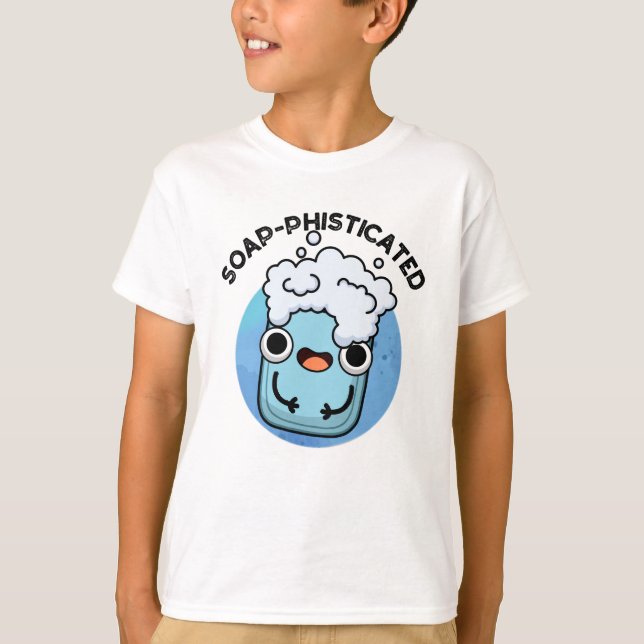 Camiseta Pun divertido de jabón fino (Anverso)
