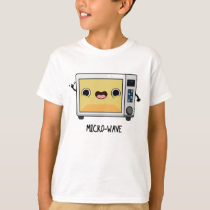 Camiseta Pun divertido de microondas