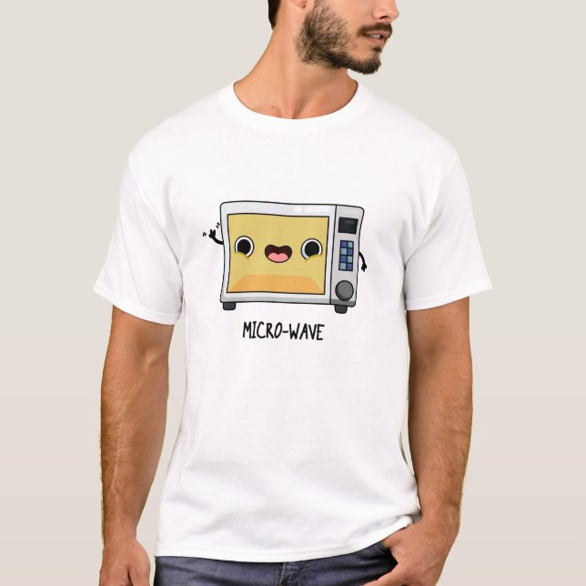 Camiseta Pun divertido de microondas (Anverso)