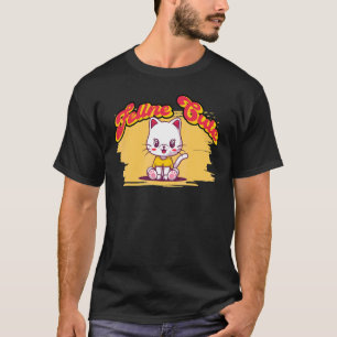 Camiseta Pun gato felino 1