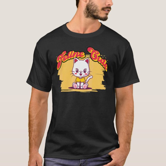 Camiseta Pun gato felino 1 (Anverso)