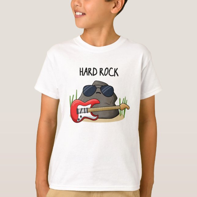 Camiseta Pun musical de música divertida de Rock Duro (Anverso)
