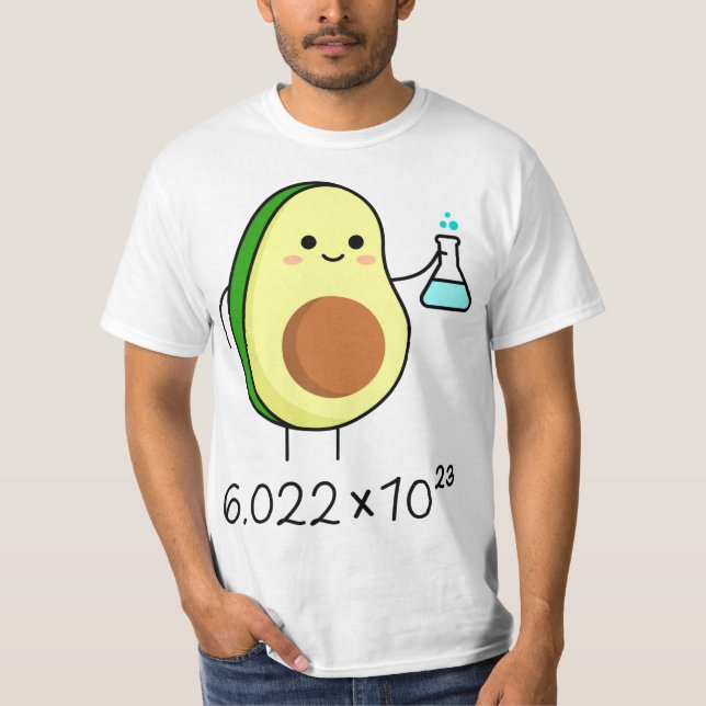 Camiseta Pun número de Avogadro (Anverso)