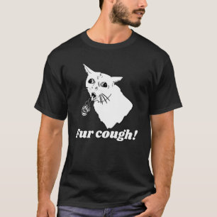 Camiseta Pun Sarcastic Fur Tos Humor Gato
