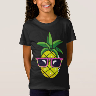 Camiseta Pun Shades Pineapple Fruta tropical Gafas de sol P