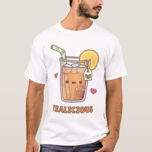 Camiseta Pun Tealicious Tea de limón picado