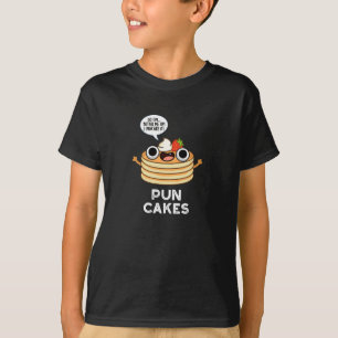 Camiseta Puncakes Funny Pancake Pun Dark BG