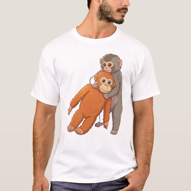 Camiseta Punch Monkey • Keep On Moving (Anverso)