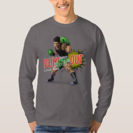 Camiseta Punch out (Boxing Sport) | Larga manga de los homb