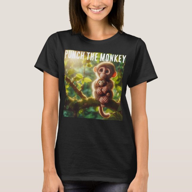 Camiseta Punch the Monkey Solidarity T-Shirt (Anverso)