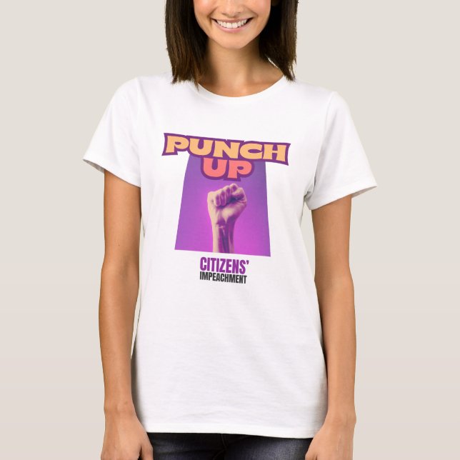 Camiseta Punch Up Women's (Anverso)