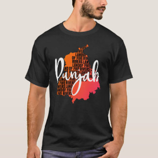 Camiseta Punjab, la tierra de cinco ríos