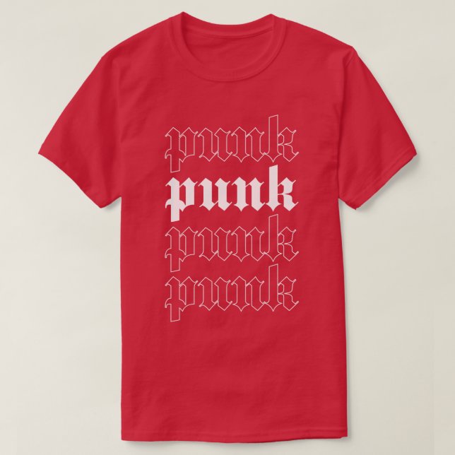 CAMISETA PUNK 2 (Diseño del anverso)