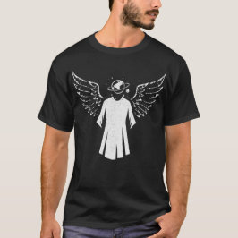Camiseta Punk Angel Wings Black