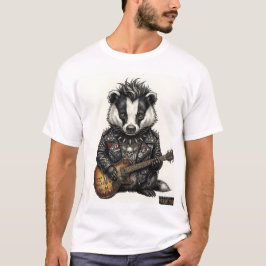 Camiseta Punk Badger "ALEXA" – Doble Cara Edgy 3D
