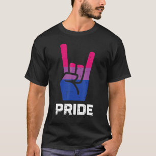 Camiseta Punk Bisexual Bi Pride Bandera Lgbtq Rótulo M
