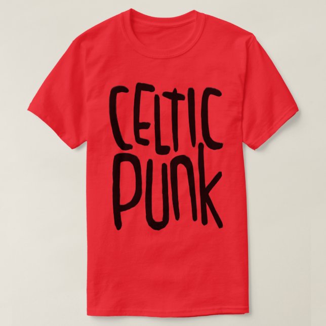 Camiseta Punk celta de la música irlandesa (Diseño del anverso)