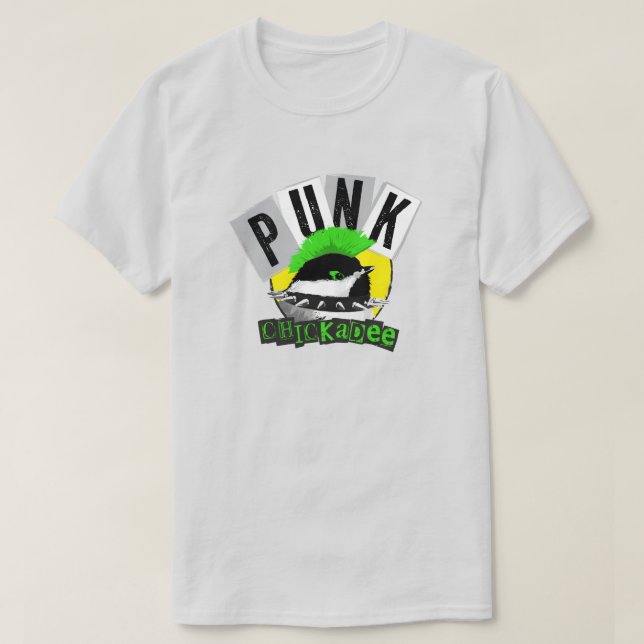 Camiseta Punk Chickadee T-Shirt (Diseño del anverso)