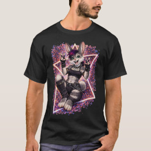 Camiseta Punk Conejo