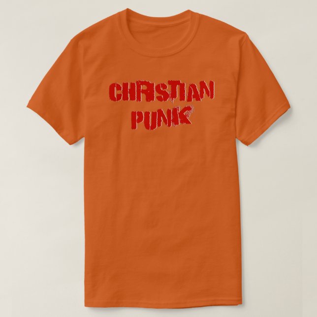 Camiseta Punk cristiano (Diseño del anverso)
