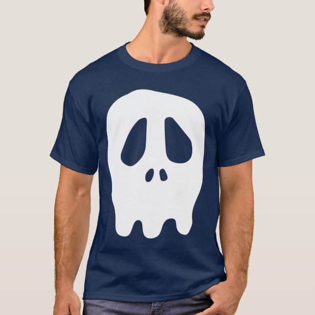 Camiseta Punk Cute Skull Rock Skeleton Gótico Grim Hallowee (Anverso)