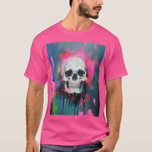 Camiseta Punk de arte craneal Artista gótico alternativo We