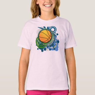 Camiseta Punk de baloncesto Circles Blue T-Shirt