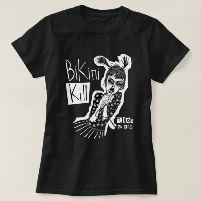 Camiseta punk de banda de matar bikini45.png (Diseño del anverso)