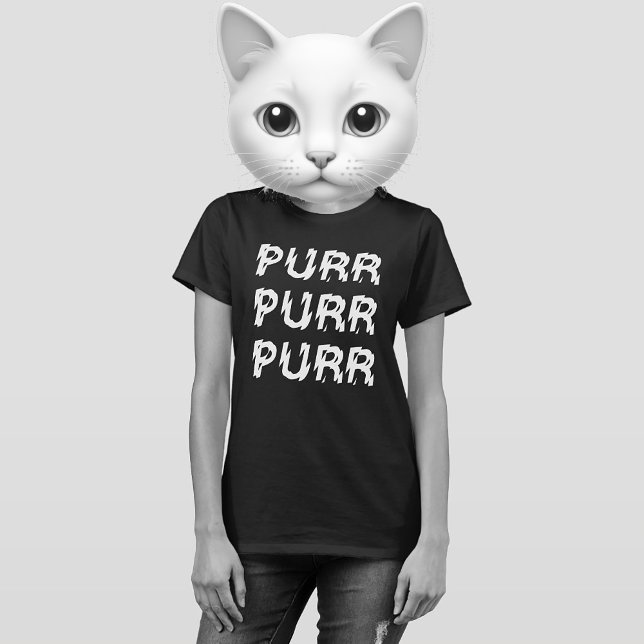 Camiseta PUNK DE gótico PURR PURR PURR KITTY CAT SHIRT (Subido por el creador)